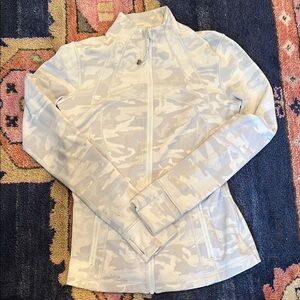 Lululemon Athletica Cream Utility Jacket
